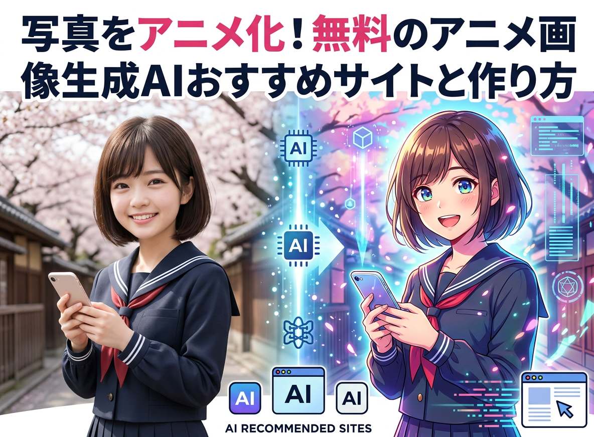AI写真アニメ化