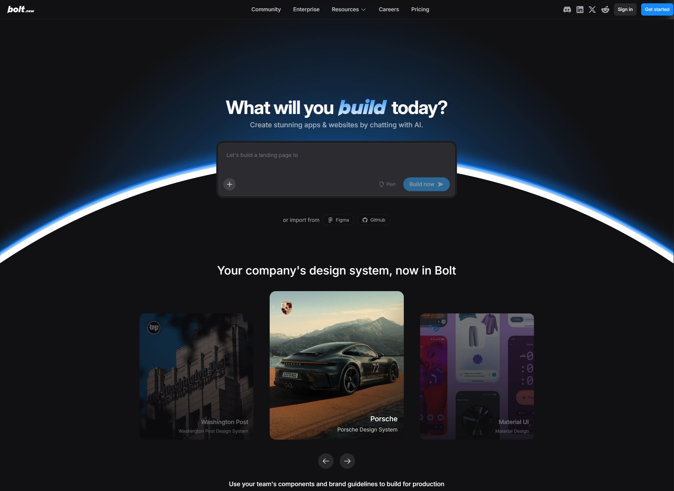 WebContainers 기술로 브라우저 내에서 즉석 웹 앱 빌드 및 배포를 지원하는 Bolt.new