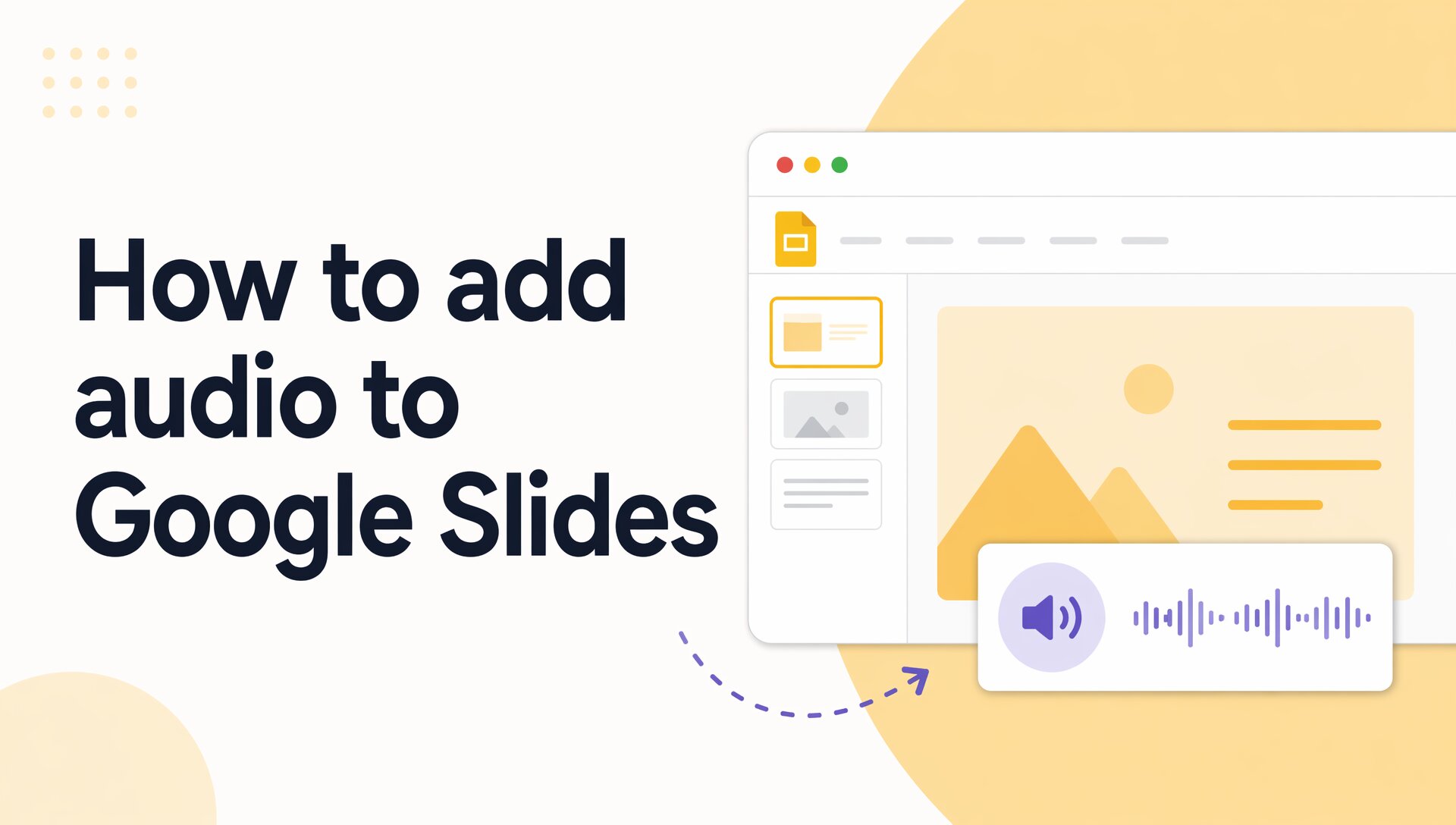 How to Add Audio to Google Slides