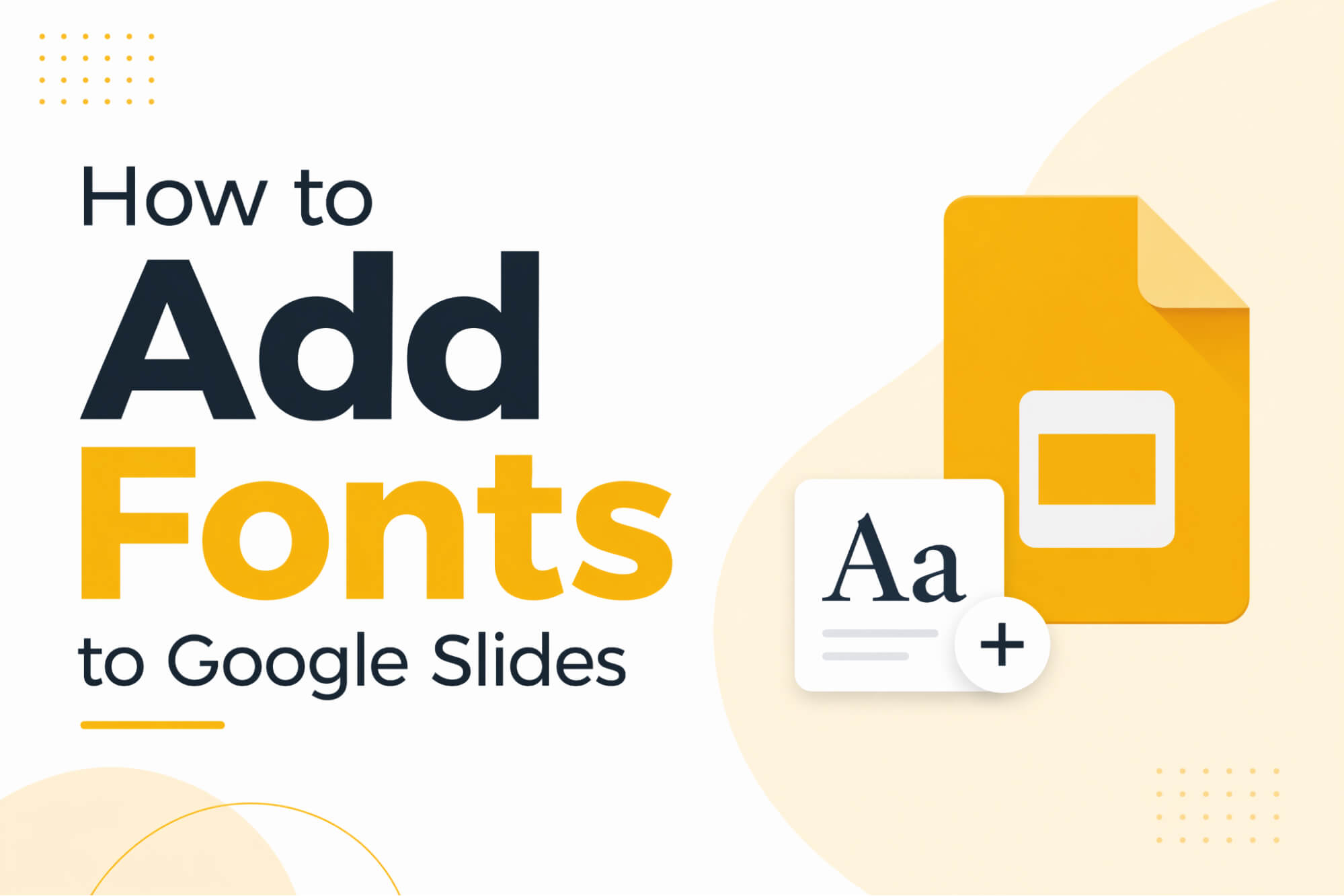 how to add fonts to google slides