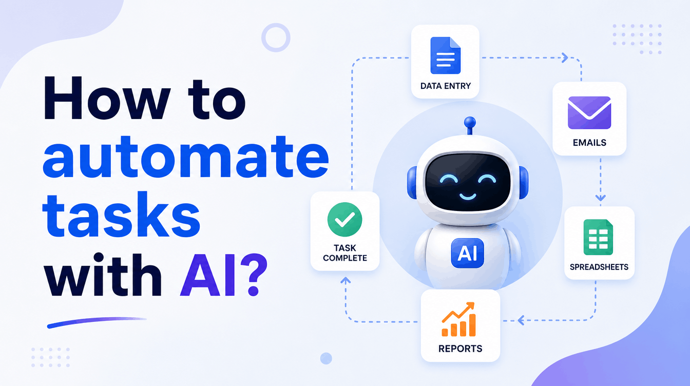 How to automate tasks with AI