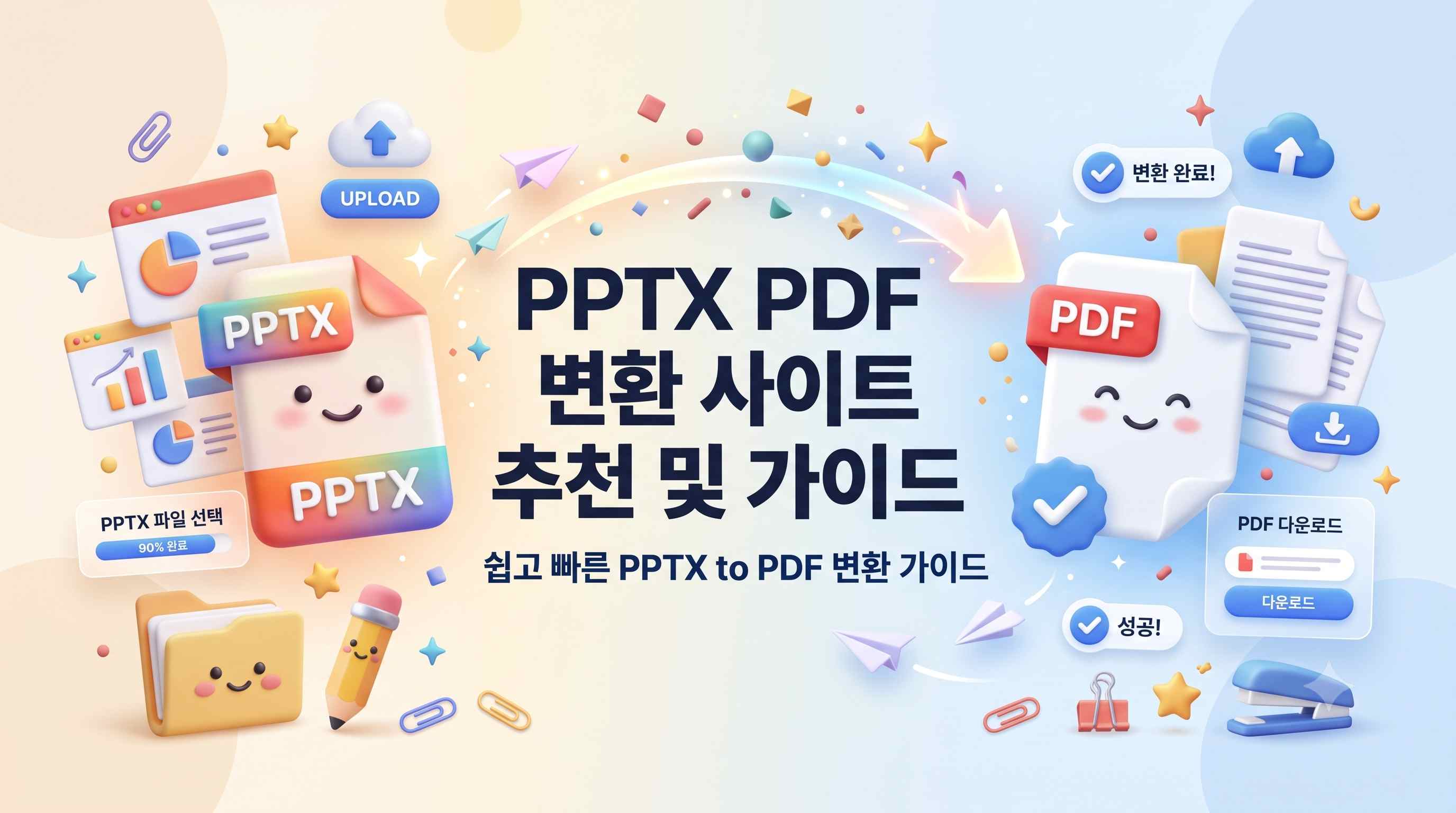 PPTX PDF 변환 사이트 추천 및 가이드