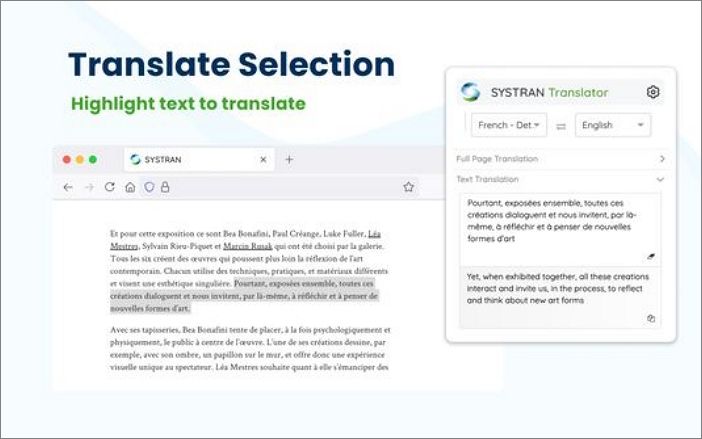 Tradutor IA SYSTRAN