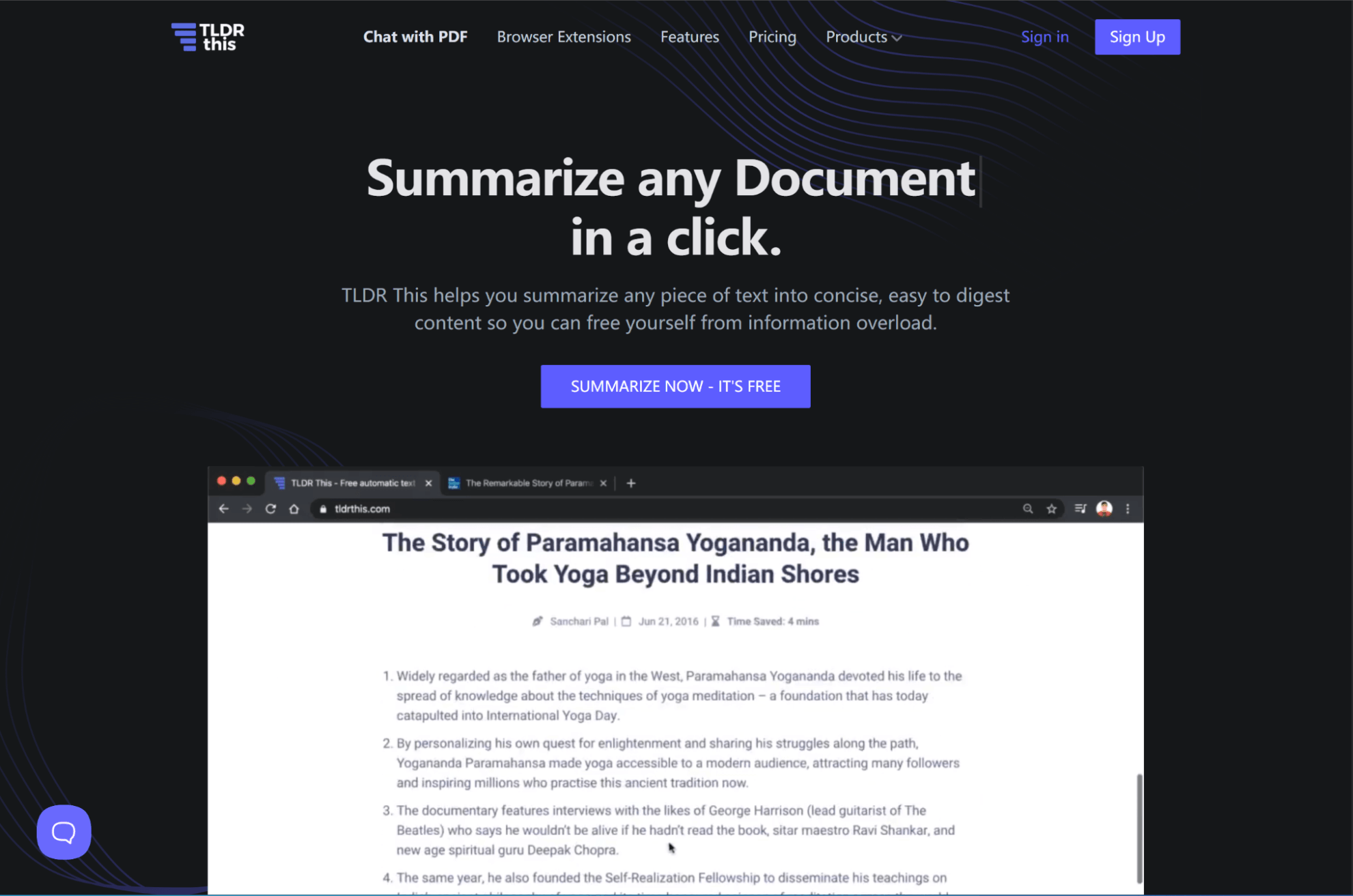 tldrthis summarizing research
